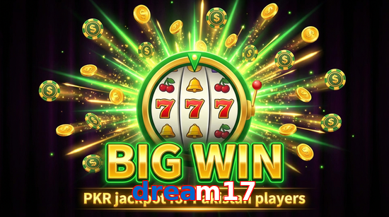 Big win animation on Dream17 slot game